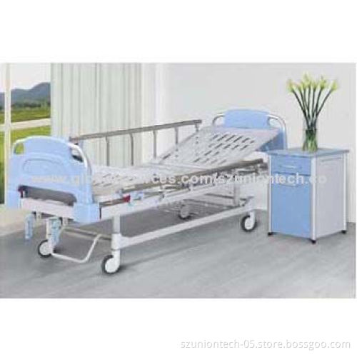 Two Crank Manual Bed, Measures 2180*970*540mm